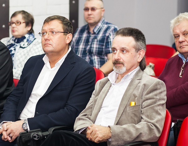 С Павлом Борисовичем на конференции флебологов в Санкт-Петербурге в 2018 году