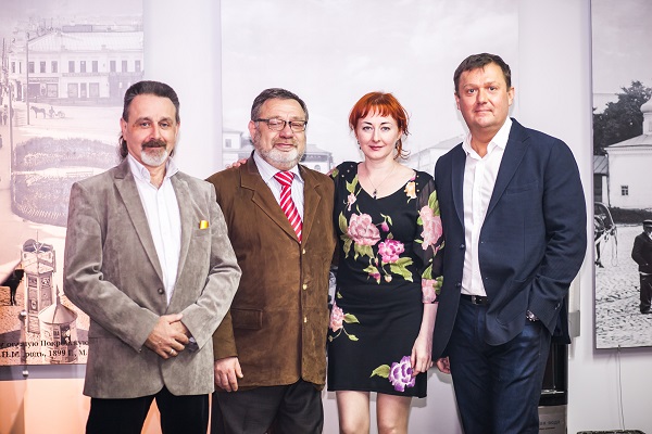 Доктор Семенов А.Ю. с Новиковым П.Б. на совещании флебологов в Нижнем Новгороде в 2017 году