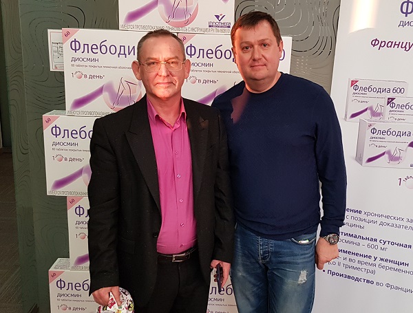 Встреча в «Московском клубе флебологов» в 2019 году