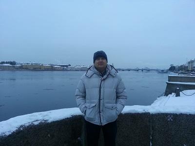 В морозный вечер на берегах Невы после конференции