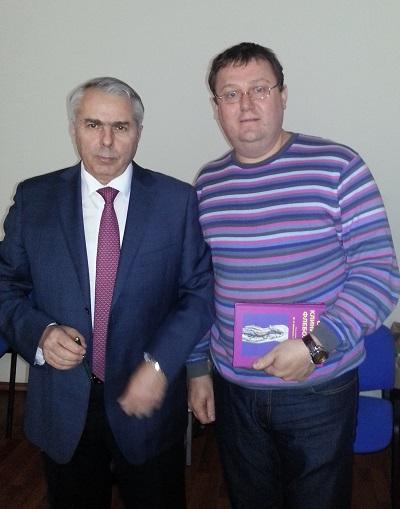 Семенов Артем Юрьевич с профессором, д.м.н. Стойко Юрием Михайловичем