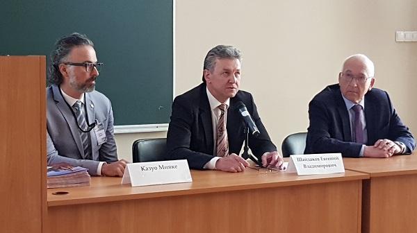 Президиум конференции «Лазерная флебология 2018» во главе с профессором Шайдаковым Е.В.