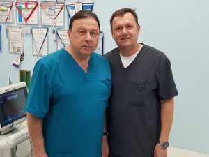 Дружеский визит в наш центр сердечно-сосудистого хирурга, профессора Александра Ильича Шиманко, 23.09.2021г., Москва.