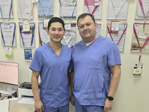 Мастер-класс для флеболога из Иркутска, Манхаева Александра Константиновича, 15.02.2024г., Москва.