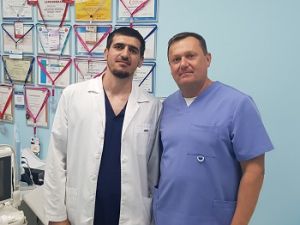 Мастер-класс для хирурга, флеболога, врача УЗИ из Волгограда, Адама Амхатовича Татаева, 10-12.08.2022г, Москва.