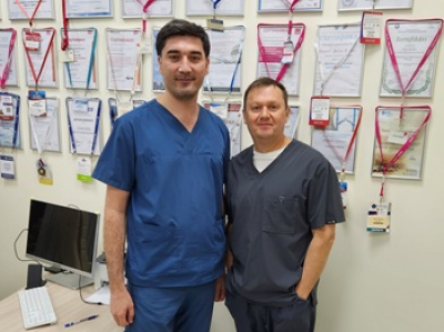 Мастер‑класс для флеболога из Ташкента (Узбекистан) Миновархужаева Равшанхужи Рахматхужаевича, Москва, 19&ndash;21.12.2025г.