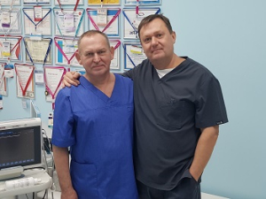 Дружеский визит Юрия Михайловича Лизанца, руководителя центров &laquo;Южный&raquo; и "Сосудистая клиника на Пресне", 19.09.2022г., Москва.