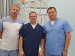 Мастер-класс для сердечно-сосудистого хирурга из Ульяновска Кирдяшева А.В., 21.10.2015г.